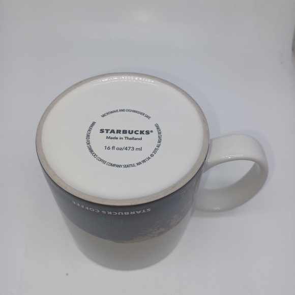Starbucks Ireland Eire Global Icon Series Coffee Tea Mug Cup 16 oz - Picture 5 of 7